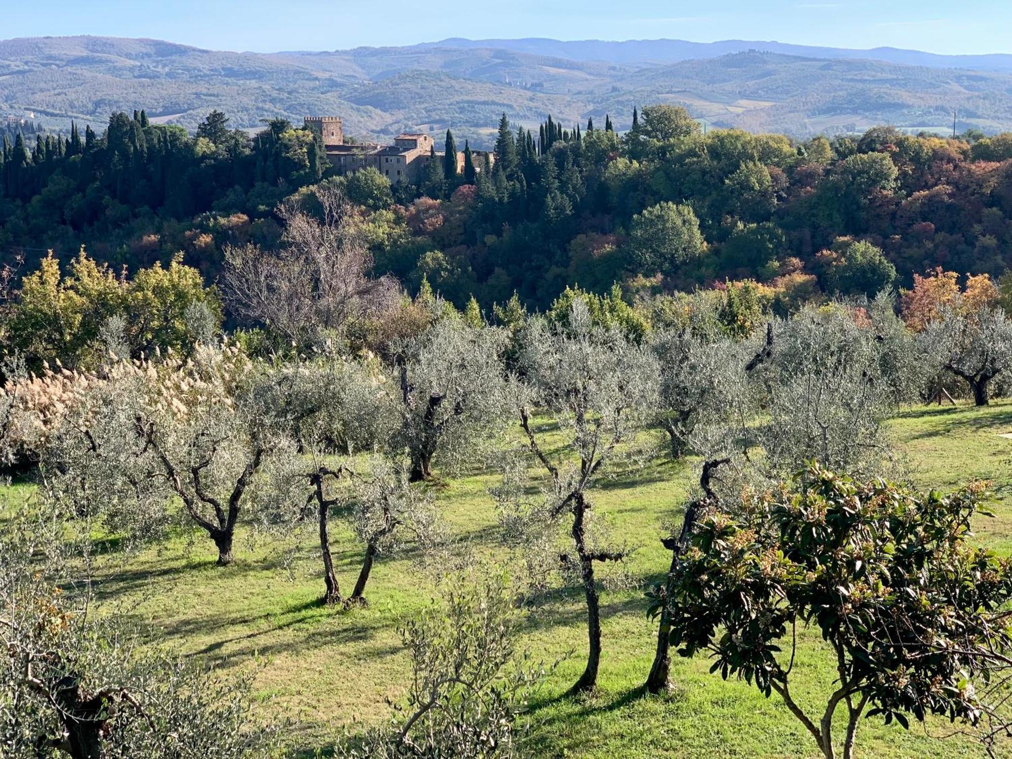 Poggiosole Villa Tavarnelle Val di Pesa Bagian luar foto