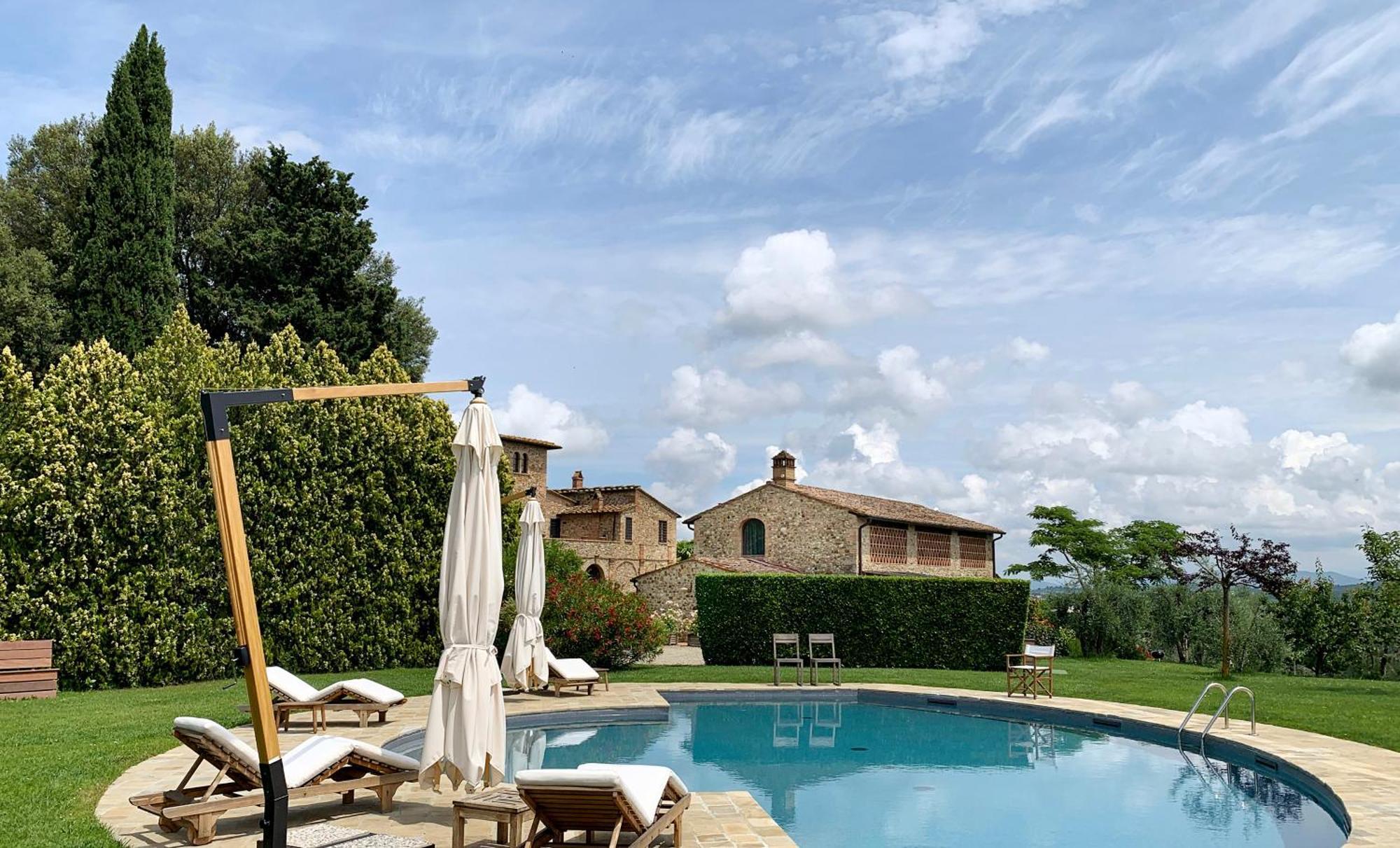 Poggiosole Villa Tavarnelle Val di Pesa Bagian luar foto